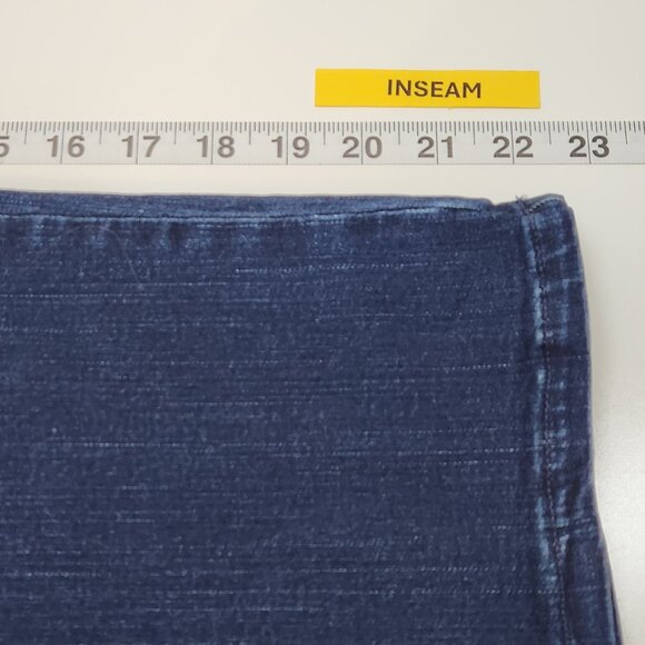 Belle by Kim Gravel Guacho Pull On Crop Jeans Womens 16P Blue Petite Denim OO04X - Picture 8 of 8